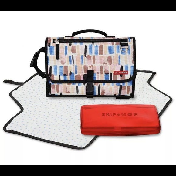 Skip hop changing pad - brush stroke - Picture 3 of 5